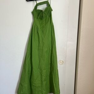 Free People Green Maxi Dress